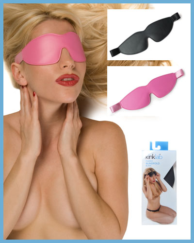 Kinklab Non-Leather Padded Blindfold