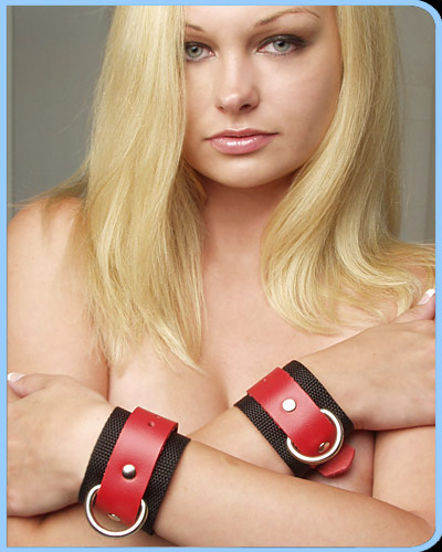 red kink cuffs